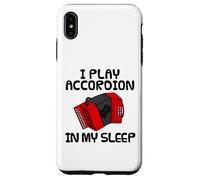 Je joue de l'accordéon pendant mon sommeil, musicien drôle Coque pour iPhone XS Max