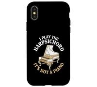 Je Joue du Clavecin, ce n'est Pas Un Piano Coque pour iPhone X/XS