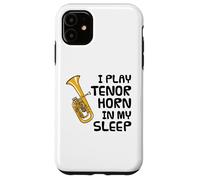 Je joue du cor ténor pendant mon sommeil, musicien drôle Coque pour iPhone 11