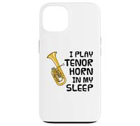 Je joue du cor ténor pendant mon sommeil, musicien drôle Coque pour iPhone 13