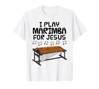 Je Joue du Marimba pour Jésus, percussionniste T-Shirt