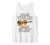 Je joue du violon pendant mon sommeil, violoniste musicien Débardeur