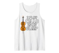 Je joue du violoncelle dans mon sommeil, violoncelliste Débardeur