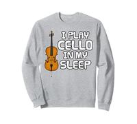 Je joue du violoncelle dans mon sommeil, violoncelliste Sweatshirt