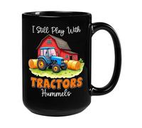 Je Joue Encore Avec Des Tracteurs Tasse À Café Drôle Tasse À Thé Durable Mug Cadeau Mignon Pour Anniversaire Bureau Collègue 330Ml