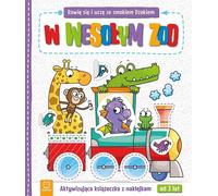 Je joue et j'apprends avec D¿ok le dragon Dans un zoo rigolo Cahier d'activités avec autocollants à partir de 3 ans Katarzyna £anocha (Buch auf Polnisch)