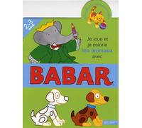 Je joue et je colorie les animaux avec Babar