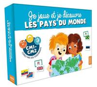 Je joue et je découvre les pays du monde - avec 100 cartes + - Chris Chatterton - Auzou Philippe Eds - Jeux livres objets