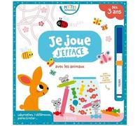 Isabelle Jacqué – Je joue, j'efface avec les animaux – Avec 1 feutre effaçable – Cartonné