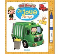 Je joue, j'efface - P'tit garçon (camion-poubelle) + feutre a embout effaceur - Alexis Nesme - Fleurus - cartonné - Livre-jeu
