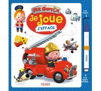 Je joue, j'efface - P'tit garçon (pompier) - Alexis Nesme - Fleurus - cartonné - Livre-jeu