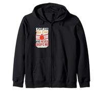 Je joue pour celui qui ne me laisse jamais tomber le volleyball chrétien. Sweat à Capuche