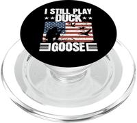 Je Joue Toujours à Duck Goose Duckaholic Waterfowl Hunting PopSockets PopGrip pour MagSafe