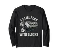 Je joue toujours avec Blocks Racing | Maintenance Man Manche Longue