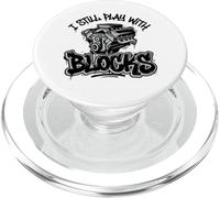 Je Joue Toujours avec Blocks V8 Engine Mechanic Car Guy Funny PopSockets PopGrip pour MagSafe
