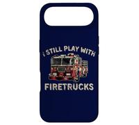 Je Joue Toujours avec Firetrucks Back The Red Firefighter Coque pour iPhone Air