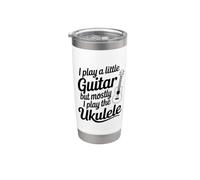 Je joue un peu de guitare mais je suis surtout amateur de ukulélé Gobelet isotherme en acier inoxydable double paroi