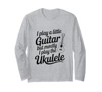 Je Joue Un Peu de Guitare mais Je suis Surtout Amateur de ukulélé Manche Longue