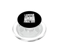 Je Jure Que C'est Le Montage de Films Final Cut pour Les monteurs vidéo PopSockets PopGrip pour MagSafe