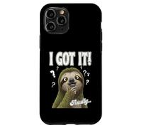 Je l'ai Compris ! Enfin Les réponses aux Questions Paresseux Mignons penseur Lent Coque pour iPhone 11 Pro