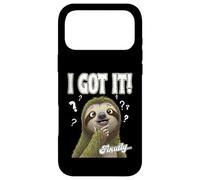 Je l'ai Compris ! Enfin Les réponses aux Questions Paresseux Mignons penseur Lent Coque pour iPhone 17 Pro Max