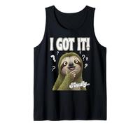 Je l'ai Compris ! Enfin Les réponses aux Questions Paresseux Mignons penseur Lent Débardeur