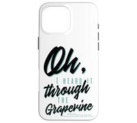 Je l'ai Entendu grâce à The Grapevine Gladys Knight et Marvin Gaye Coque pour iPhone 16 Pro Max