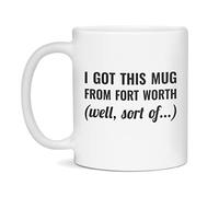 Je L'Ai Eu De Fort Worth Mug À Café Élégantes Tasse À Café Modernes Mug Pour Bureau Maison Travail Chocolat Chaud 330Ml