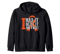 Je l'ai EU, Je l'ai battu, Je suis Libre Sweat à Capuche