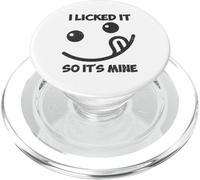 Je l'ai Léché Donc C'est À Moi PopSockets PopGrip pour MagSafe