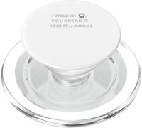 Je l'ai soudé. Vous Le cassez. Je Le répare à Nouveau PopSockets PopGrip pour MagSafe