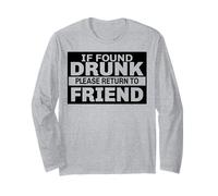 Je l'ai trouvé ivre, veuillez retourner voir un ami en buvant une bière Manche Longue