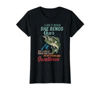 Je l'aime Quand Elle se penche mais Je l'aime T-Shirt Graphique avec Valeur