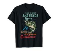 Je l'aime Quand Elle se penche mais Je l'aime T-Shirt Graphique avec Valeur