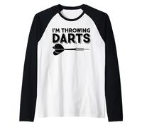 Je Lance des fléchettes Manche Raglan