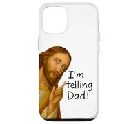 Je Le dis à Papa Jesus Meme Coque pour iPhone 12/12 Pro