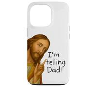 Je Le dis à Papa Jesus Meme Coque pour iPhone 13 Pro