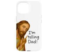 Je Le dis à Papa Jesus Meme Coque pour iPhone 15