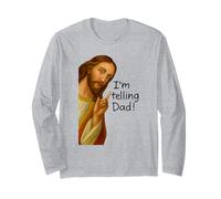 Je Le dis à Papa Jesus Meme Manche Longue
