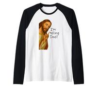 Je Le dis à Papa Jesus Meme Manche Raglan
