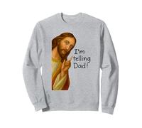Je Le dis à Papa Jesus Meme Sweatshirt