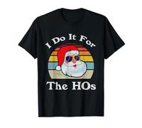 Je Le Fais pour Le Père Noël Rétro Inapproprié du Ho T-Shirt