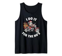 Je Le Fais pour The HO's Funny Christmas Biker Santa Débardeur