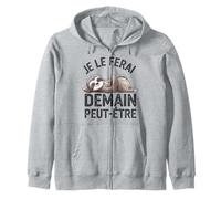 Je Le Ferai Demain Peut-être Sweat à Capuche