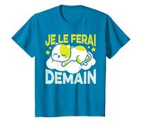 Je Le Ferrai Demain La Flemme Cat Pet Animal Homme Cadeau T-Shirt