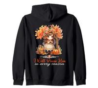 Je Le louerai à Chaque Saison Fall Christian Girl Sweat à Capuche