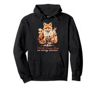 Je Le louerai à Chaque Saison Fall Fox Christian Worship Sweat à Capuche