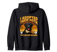 Je Les AI adoptés Tous Les Deux, C'est comme ça Que ça Marche Sweat à Capuche