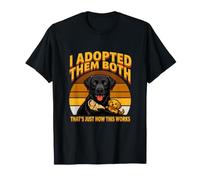 Je Les AI adoptés Tous Les Deux, C'est comme ça Que ça Marche T-Shirt