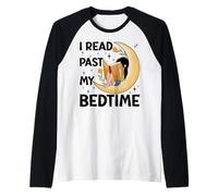 Je lis après l'heure du coucher - Book Lovers Reader Reading Bookworm Manche Raglan